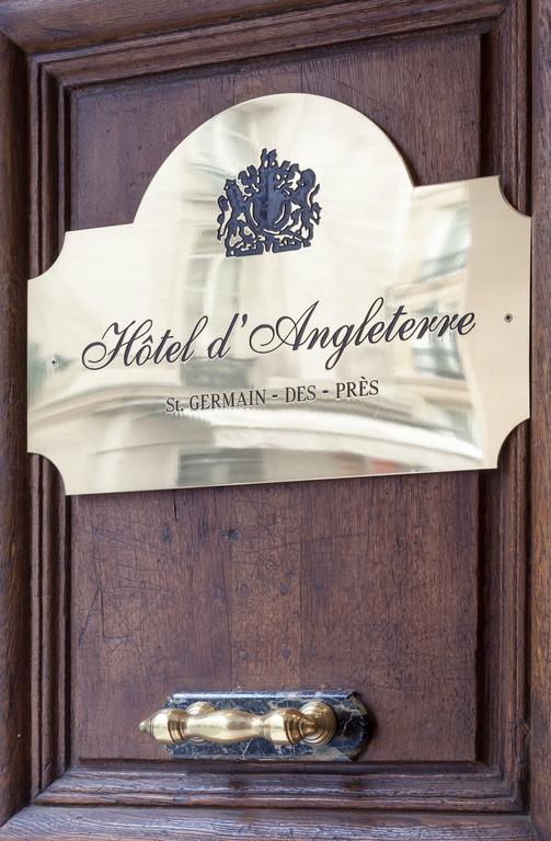 Hotel D'Angleterre Paříž Exteriér fotografie