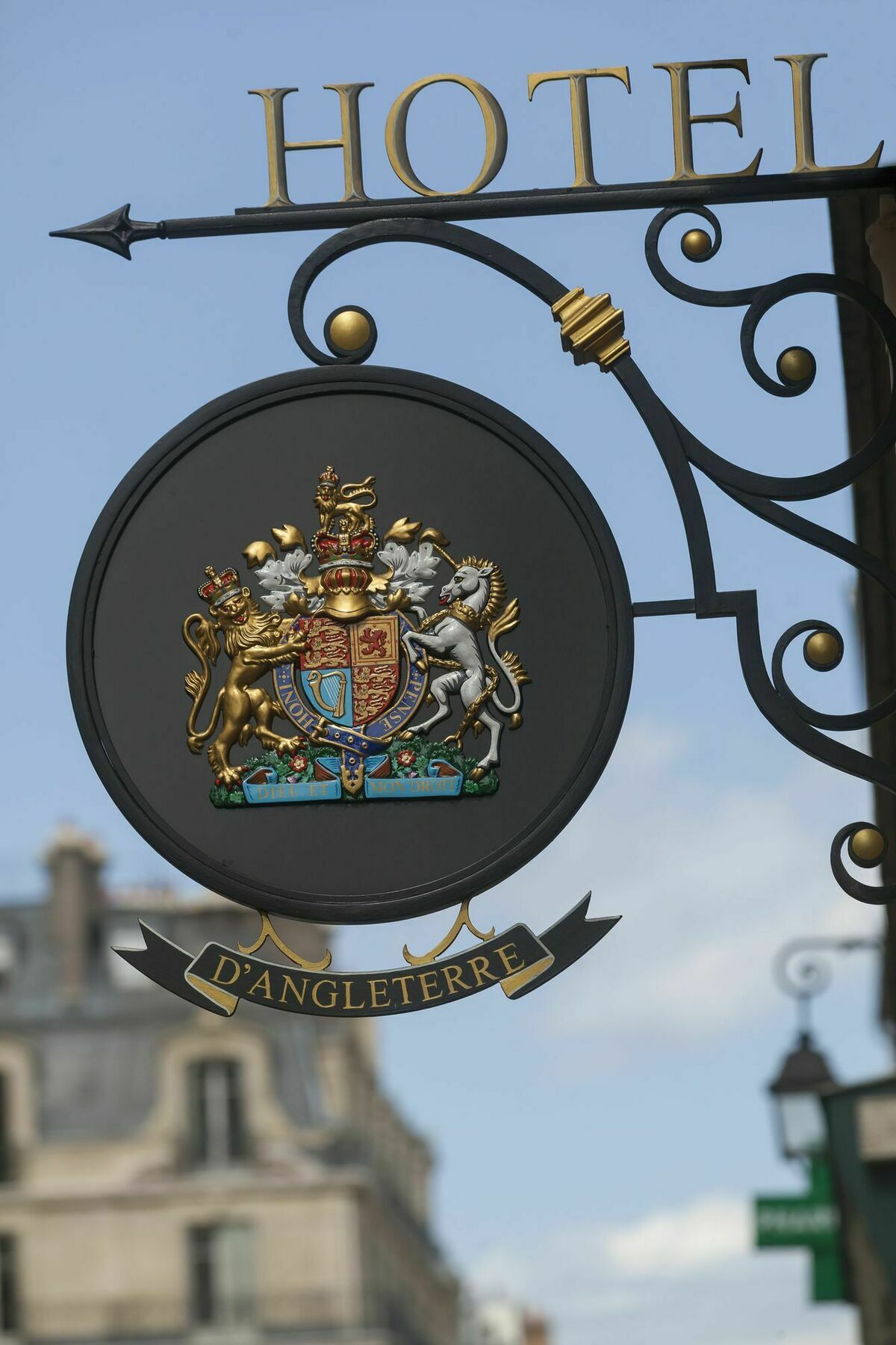 Hotel D'Angleterre Paříž Exteriér fotografie